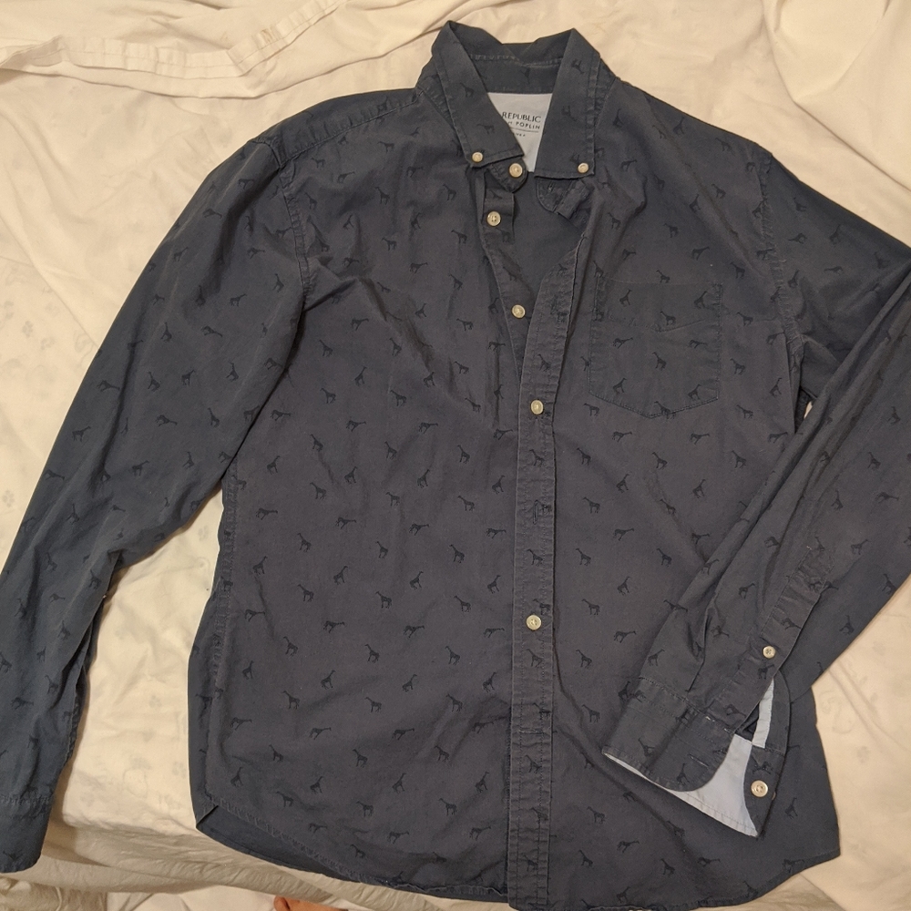 Banana Republic long sleeve button down